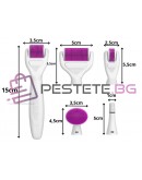 Derma Roller за микроиглена мезотерапия лице,шия и тяло 6в1